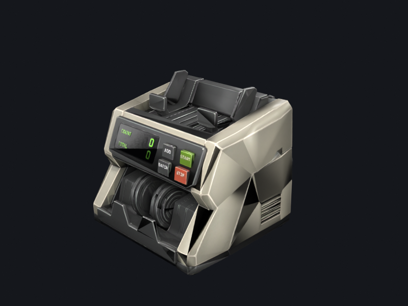 Money counting machine